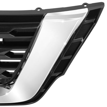 PARRILLA GRILLE - DS PAHFDR 13-16/17-21(R52)/ GRILLE ASS'Y 17-20/ PAINTED SILVER BLACK/ W/O AROIND VIEW (S/SV/SL)//PARTS.NO,NI1200296//OEM NO,623109PF1A
