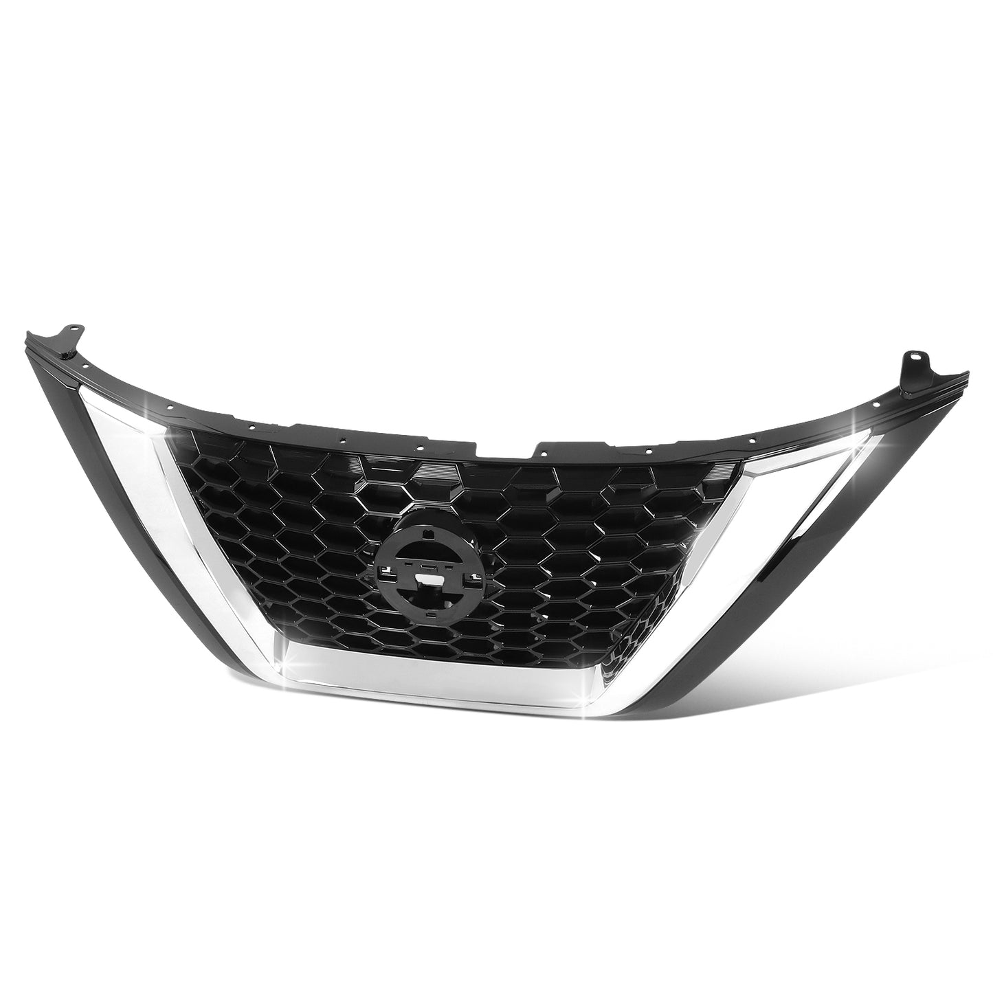 PARRILLA GRILLE - DS MURNO 15-18/19-22/ GRILLE ASS'Y 19-22/ PAINTED BLACK/ W/CHROME MOULDING/ W/O MIDNIGHT EDITION PKG//PARTS.NO,NI1200310//OEM NO,623109UF0A