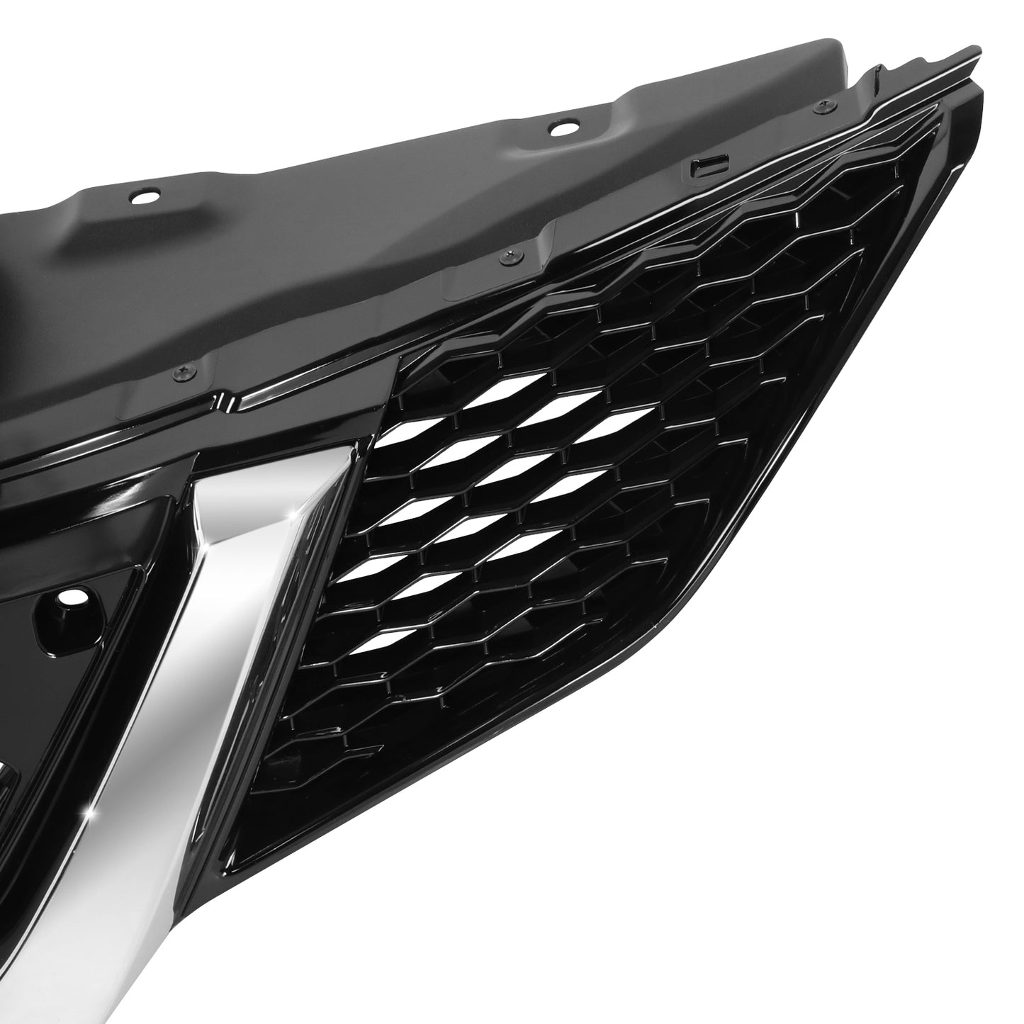 PARRILLA GRILLE - DS ROGE SPORT 17-19/20-21/ GRILLE ASS'Y 18-19/ PAINTED BLACK W/CHROME MLDG/ W/O INTELLIGENT CRUISE CONTROL//PARTS.NO,NI1200312//OEM NO,623106MG0B