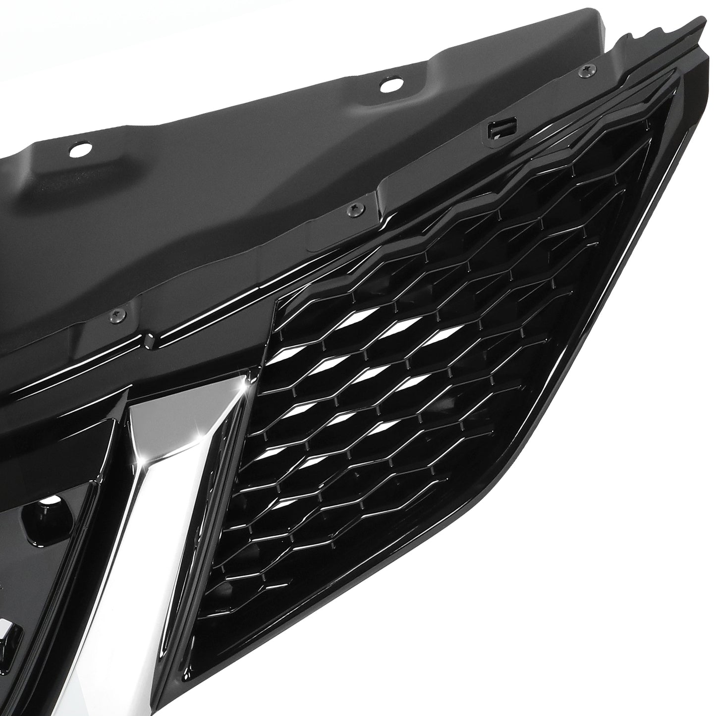 PARRILLA GRILLE - DS ROGE SPORT 17-19/20-21/ GRILLE ASS'Y 18-19/ PAINTED BLACK W/CHROME MLDG/ W/INTELLIGENT CRUISE CONTROL//PARTS.NO,NI1200313//OEM NO,623106MG5B