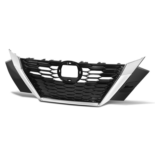 PARRILLA GRILLE - DS SENTR 20-ON/ GRILLE ASS'Y/ CHROME-BRIGHT/BLACK/ W/COVER TOW HOOK/ (S/SV) (USA)//PARTS.NO,NI1200316//OEM NO,623106LB0A