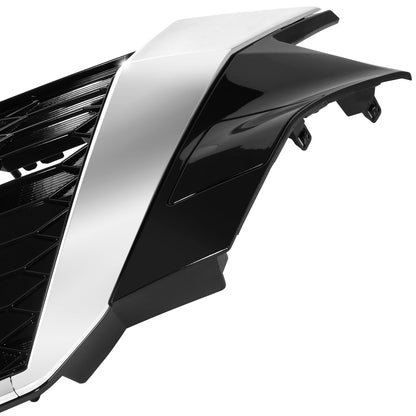 PARRILLA GRILLE - DS SENTR 20-ON/ GRILLE ASS'Y/ CHROME-BRIGHT/BLACK/ W/COVER TOW HOOK/ (S/SV) (USA)//PARTS.NO,NI1200316//OEM NO,623106LB0A