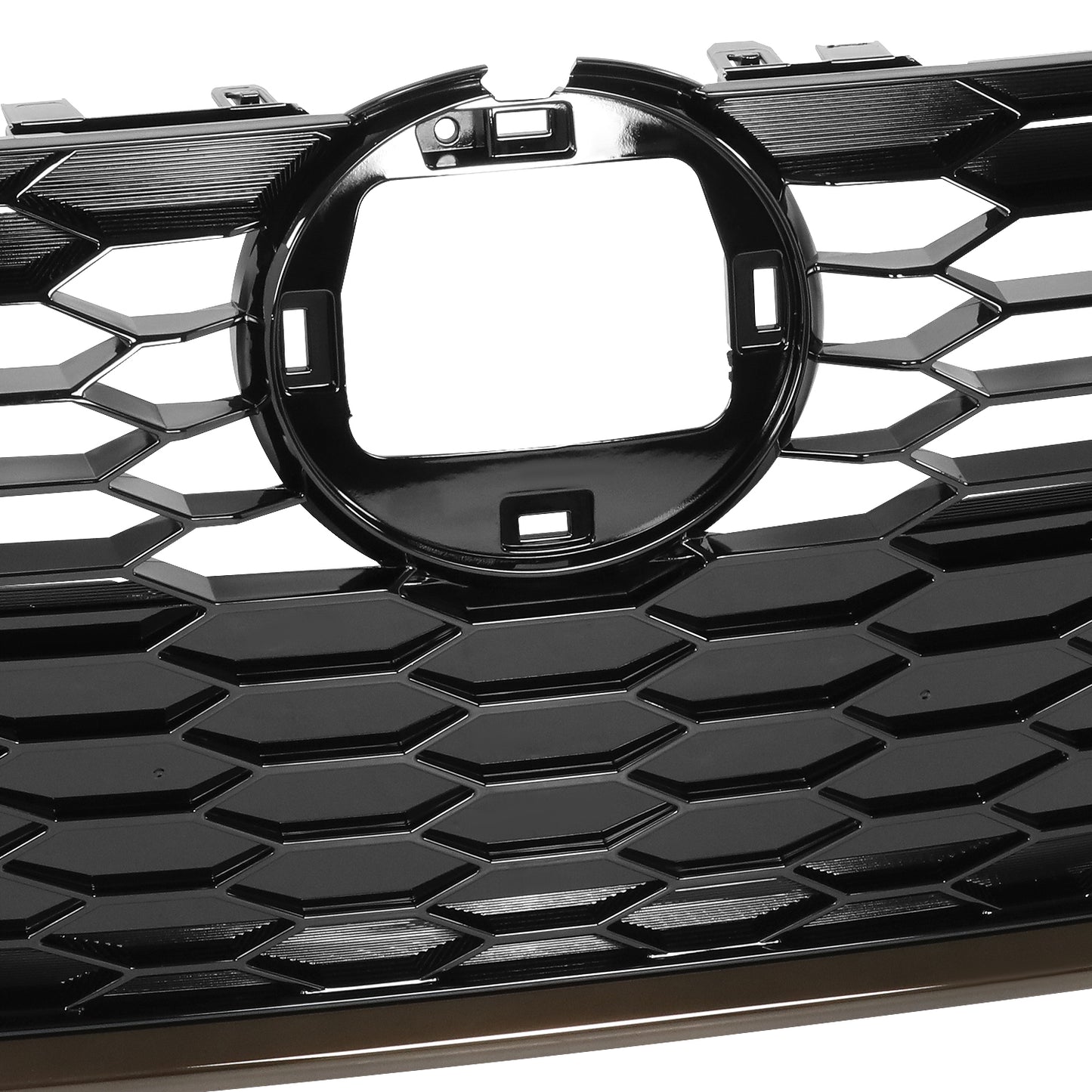 PARRILLA GRILLE - DS SENTR 20-ON/ GRILLE ASS'Y/ BLACK/CHROME BRIGHT/BLACK/ W/CAMERA HOLE/ (SR/PREM) (USA)//PARTS.NO,NI1200318//OEM NO,623106LD0B