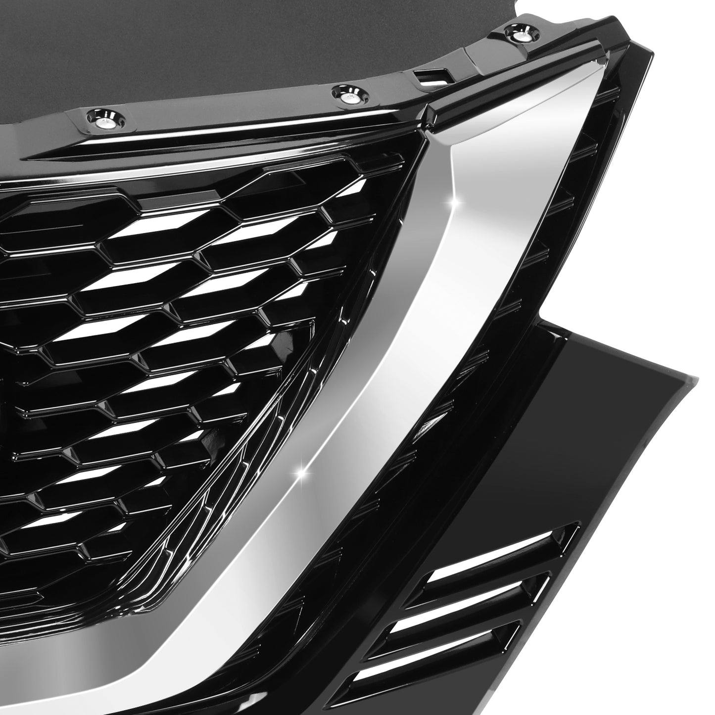 PARRILLA GRILLE - DS ROGE SPORT 17-19/20-21/ GRILLE ASS'Y 20-21/ CHROME-BRIGHT/BLACK/ W/O CAMERA HOLE W/O EMBLEM/ (S ,SL ,SV) (USA)//PARTS.NO,NI1200320//OEM NO,623106MR0A