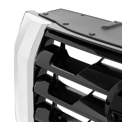 PARRILLA GRILLE - DS TITN/ARMDA 16-19/20-ON/ GRILLE ASS'Y 21-22/ PAINTED BLACK W/CHROME FRAME/ W/CAMERA H. (ARMADA) (S/SV)