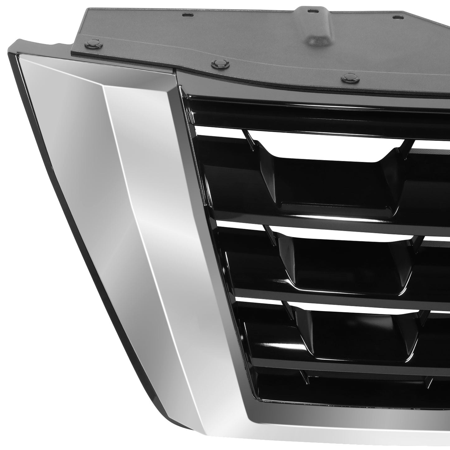 PARRILLA GRILLE - DS TITN/ARMDA 16-19/20-ON/ GRILLE ASS'Y 21-22/ PAINTED BLACK W/CHROME FRAME/ W/O CAMERA H. (ARMADA) (SL)