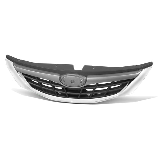 PARRILLA GRILLE - SB IMPRZA '08-'11/ GRILLE ASS'Y 08-08/ PAINTED SILVER/BLACK/ (4D/WG)(WRX BASE)//PARTS.NO,SU1200137//OEM NO,91121FG001