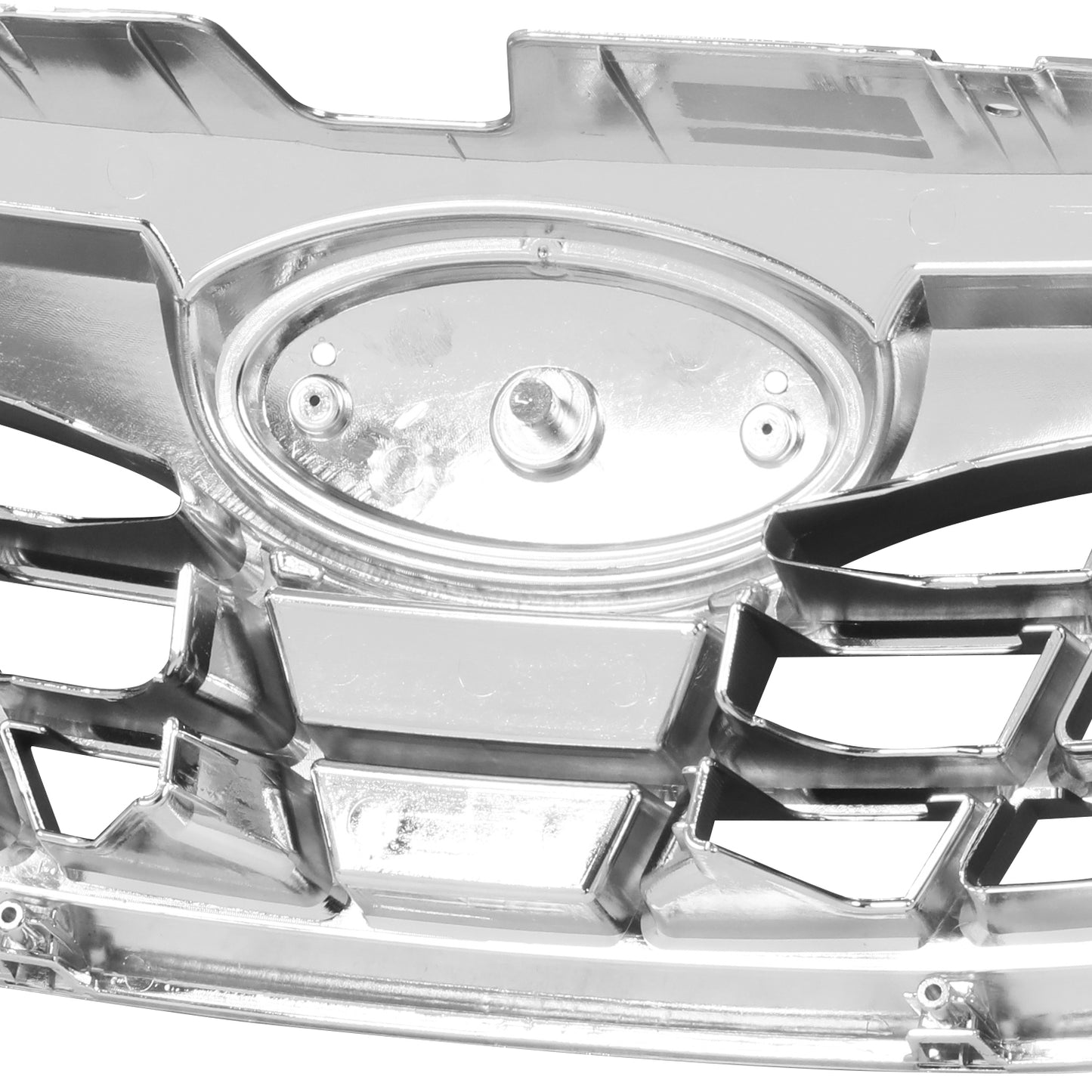 PARRILLA GRILLE - SB IMPRZA '08-'11/ GRILLE ASS'Y 08-08/ PAINTED SILVER/BLACK/ (4D/WG)(WRX BASE)//PARTS.NO,SU1200137//OEM NO,91121FG001