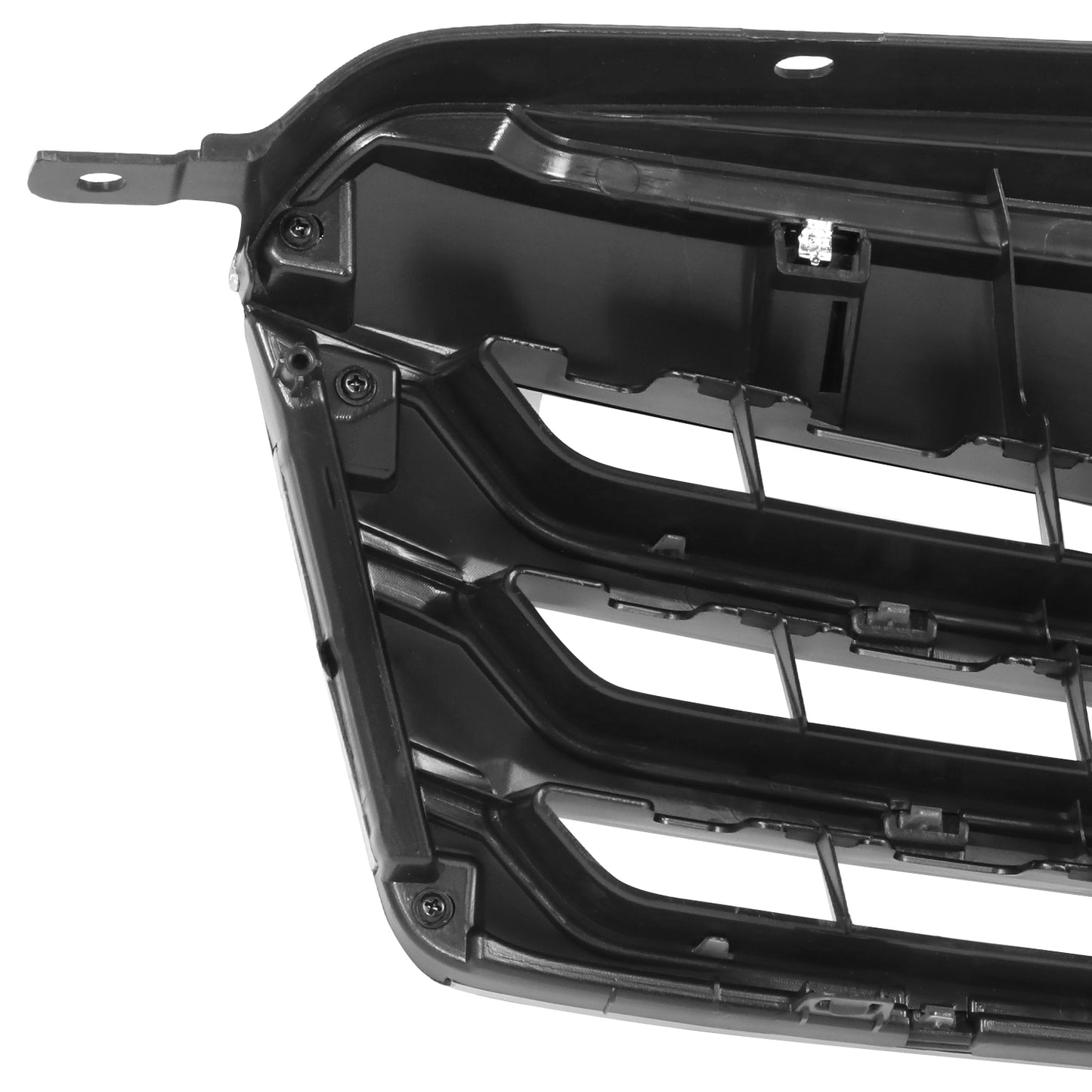 PARRILLA GRILLE - SB LGCY/OTBAK 10-14/ GRILLE ASS'Y '10-'12/ MAT-GRAY/ W/CHROME SILVER MOUDLING/ (OUTBACK)//PARTS.NO,SU1200143//OEM NO,91121AJ04B