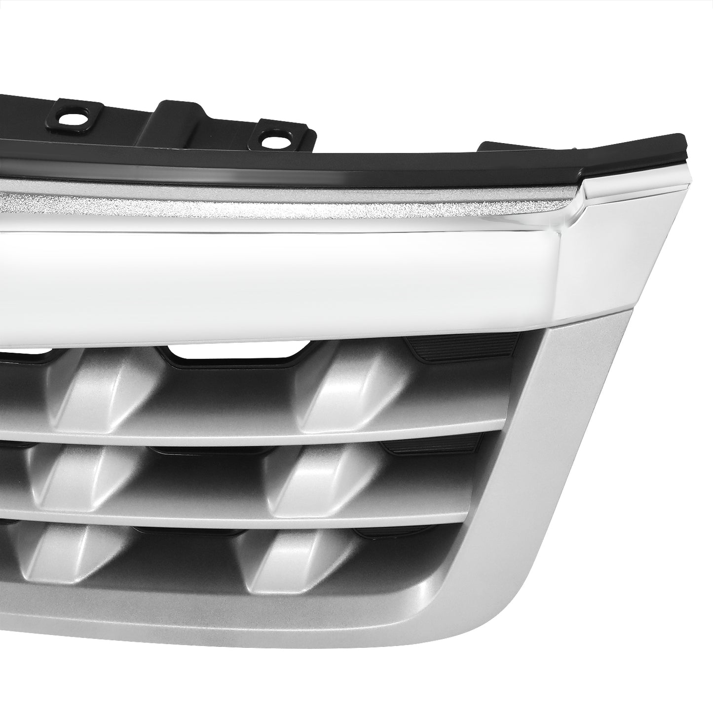 PARRILLA GRILLE - SB FORSTER '09-'13/ GRILLE ASS'Y 11-13/ PAINTED SILVER/ W/CHROME MOULDING/ (EU=USA)//PARTS.NO,SU1200149//OEM NO,91121SC040