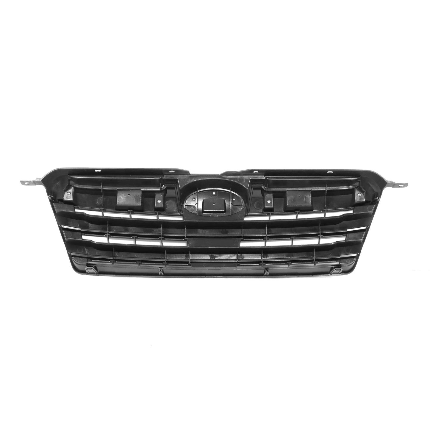 PARRILLA GRILLE - SB LGCY/OTBAK 10-14/ GRILLE ASS'Y 13-14/ MAT-BLACK W/CHROME/ PAINTED SILVER MOUDLING/ (OUTBACK)//PARTS.NO,SU1200152//OEM NO,91121AJ14A