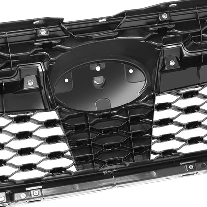 PARRILLA GRILLE - SB LGCY/OTBAK 10-14/ GRILLE ASS'Y 13-14/ MAT-BLACK W/CHROME MLDG/ (LEGACY)//PARTS.NO,SU1200157//OEM NO,91121AJ13A