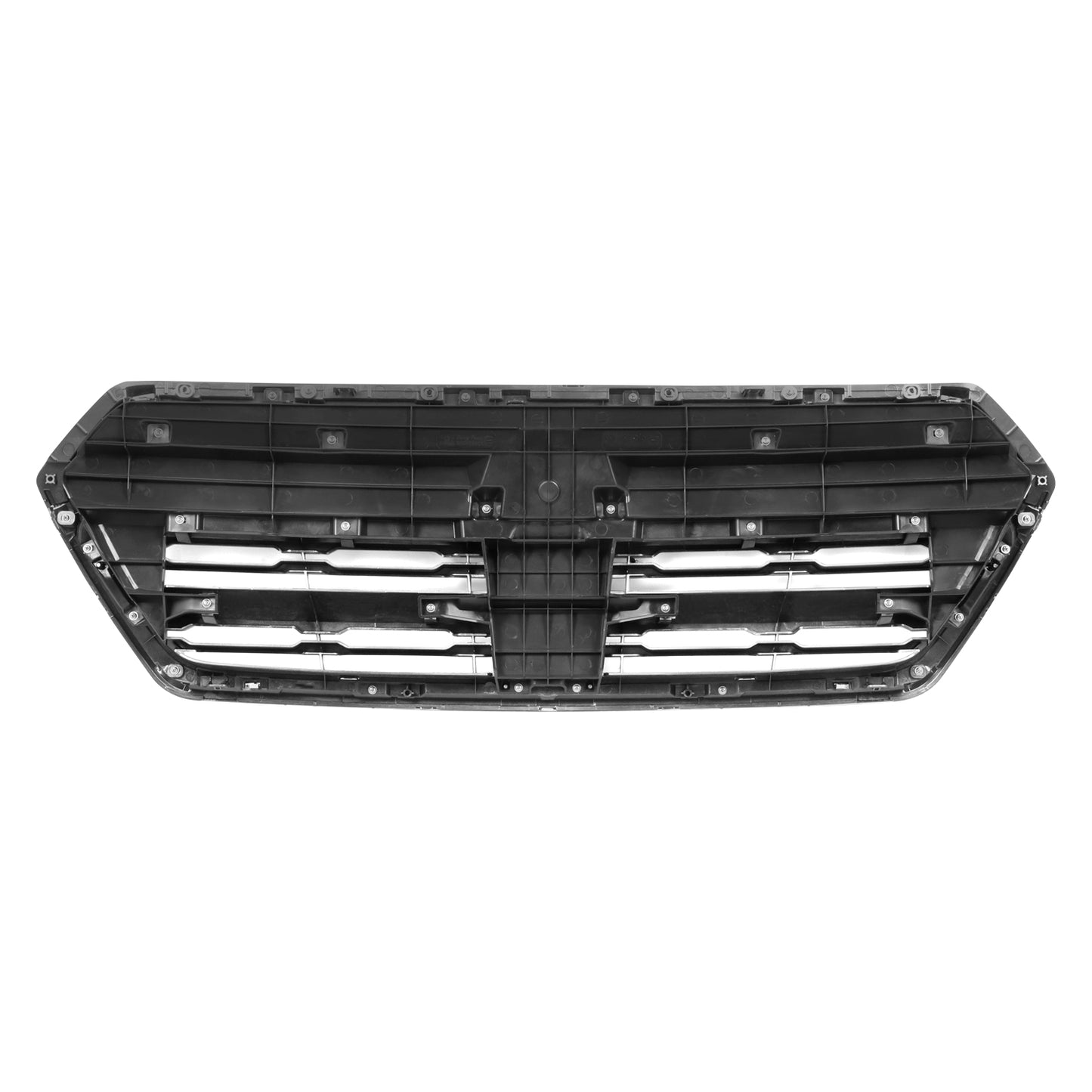 PARRILLA GRILLE - SB LGCY/OTBAK 15-19/ GRILLE ASS'Y 15-17/ PAINTED SILVER GRAY/ W/CHROME MOULDING/ (OUTBACK)//PARTS.NO,SU1200159//OEM NO,91121AL05A