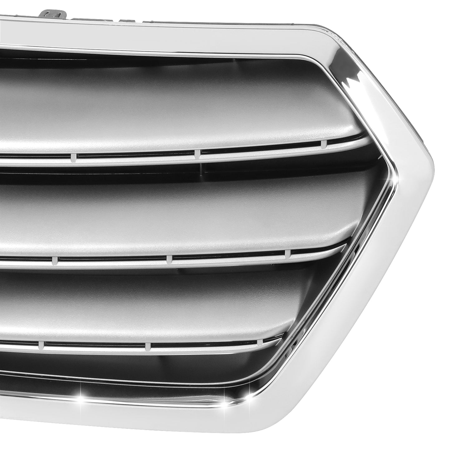PARRILLA GRILLE - SB LGCY/OTBAK 15-19/ GRILLE ASS'Y 15-17/ PAINTED SILVER W/CHROME MLDG/ (LEGACY)//PARTS.NO,SU1200162//OEM NO,91121AL00A