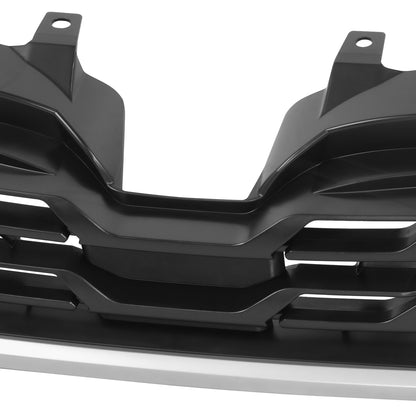 PARRILLA GRILLE - SB FORSTER '14-'16/'17-'18/ GRILLE ASS'Y '17-'18/ LOWER MAT-BLACK/ W/PAINTED GRAY MOULDING//PARTS.NO,SU1200171//OEM NO,91121SG270