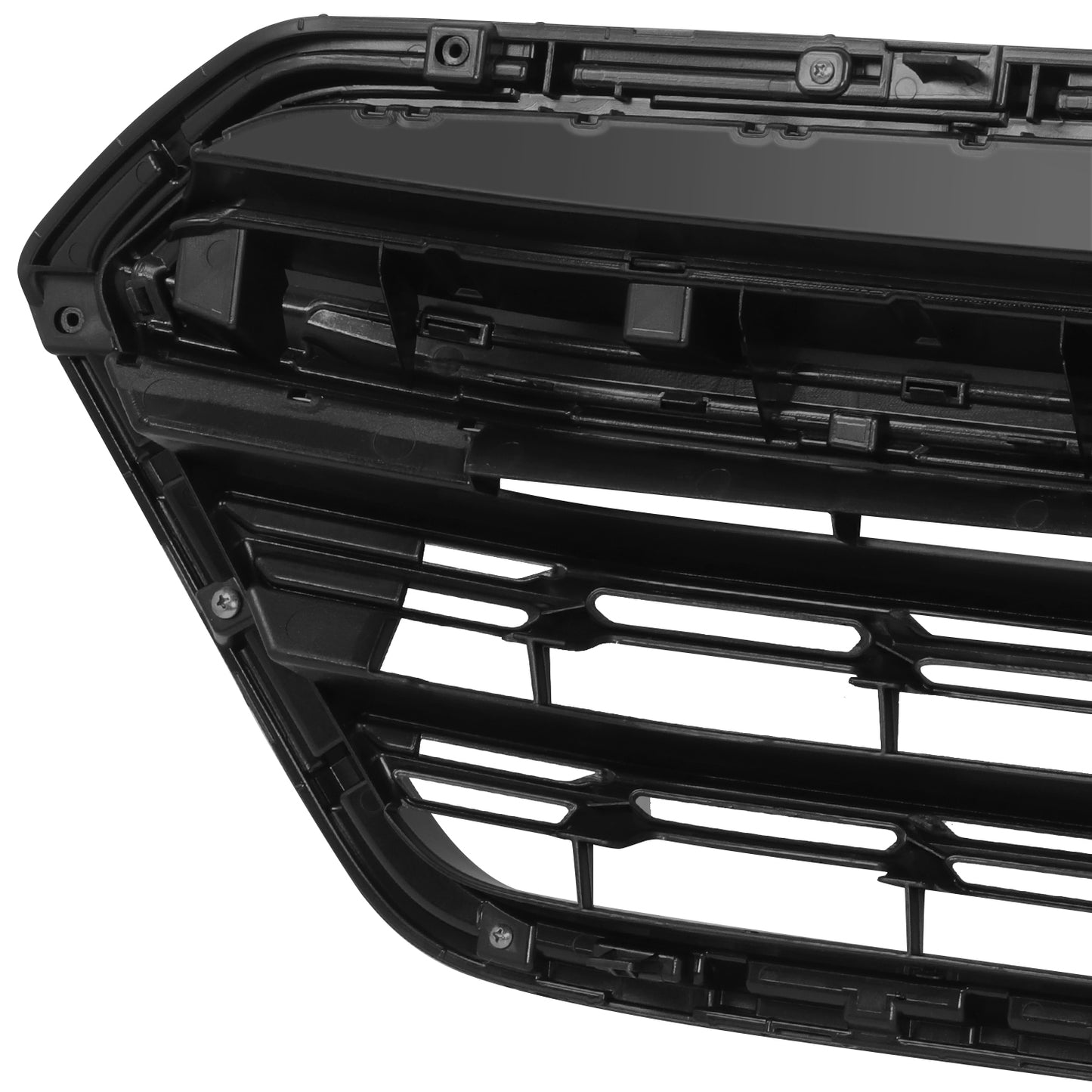 PARRILLA GRILLE - SB LGCY/OTBAK 15-19/ GRILLE ASS'Y 18-19/ MAT-BALCK W/SILVER MOULDING/ (OUTBACK)//PARTS.NO,SU1200173//OEM NO,91121AL16B