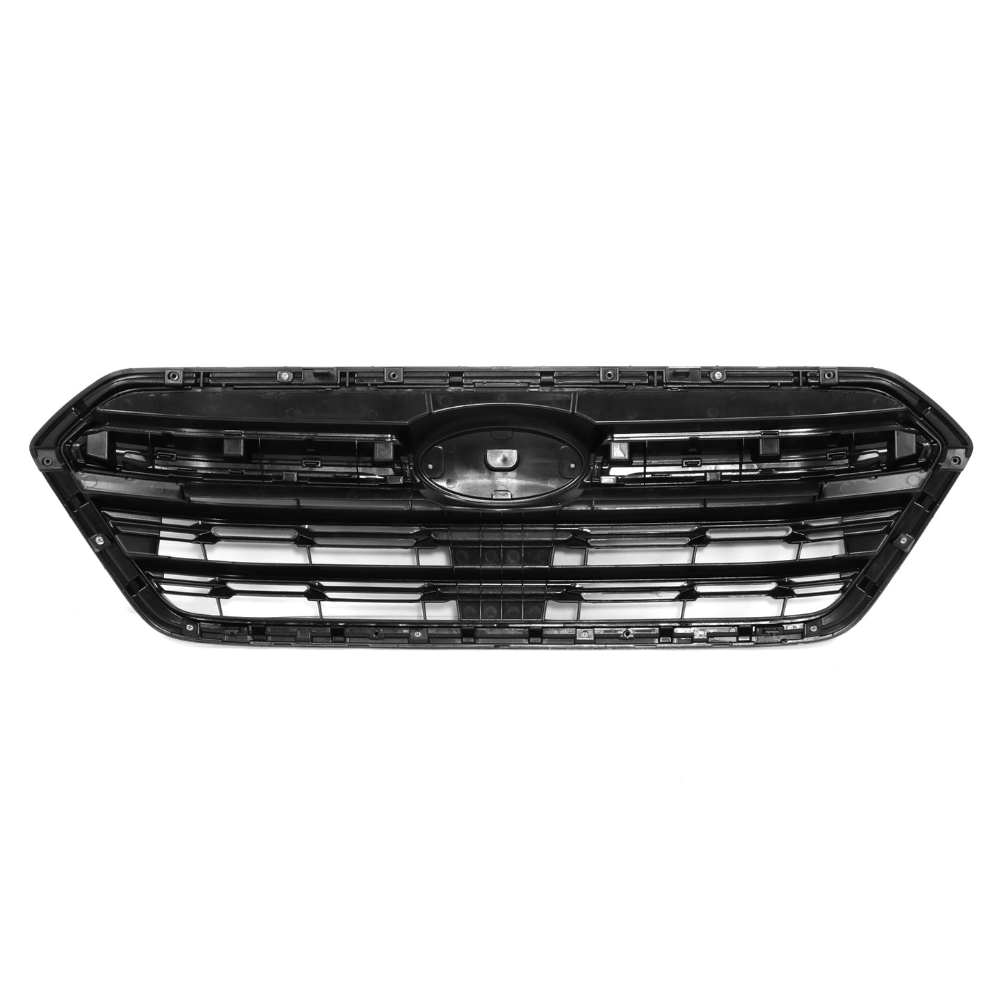 PARRILLA GRILLE - SB LGCY/OTBAK 15-19/ GRILLE ASS'Y 18-19/ MAT-BALCK W/SILVER MOULDING/ (OUTBACK)//PARTS.NO,SU1200173//OEM NO,91121AL16B