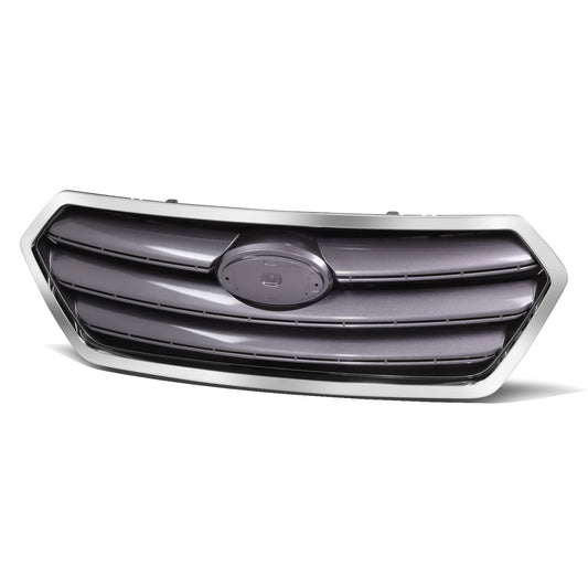 PARRILLA GRILLE - SB LGCY/OTBAK 15-19/ GRILLE ASS'Y 17-17/ PAINTED SILVER GRAY/ W/CHROME MOULDING/ (2.5)(SPORT)(LEGACY)//PARTS.NO,SU1200178//OEM NO,91121AL10A