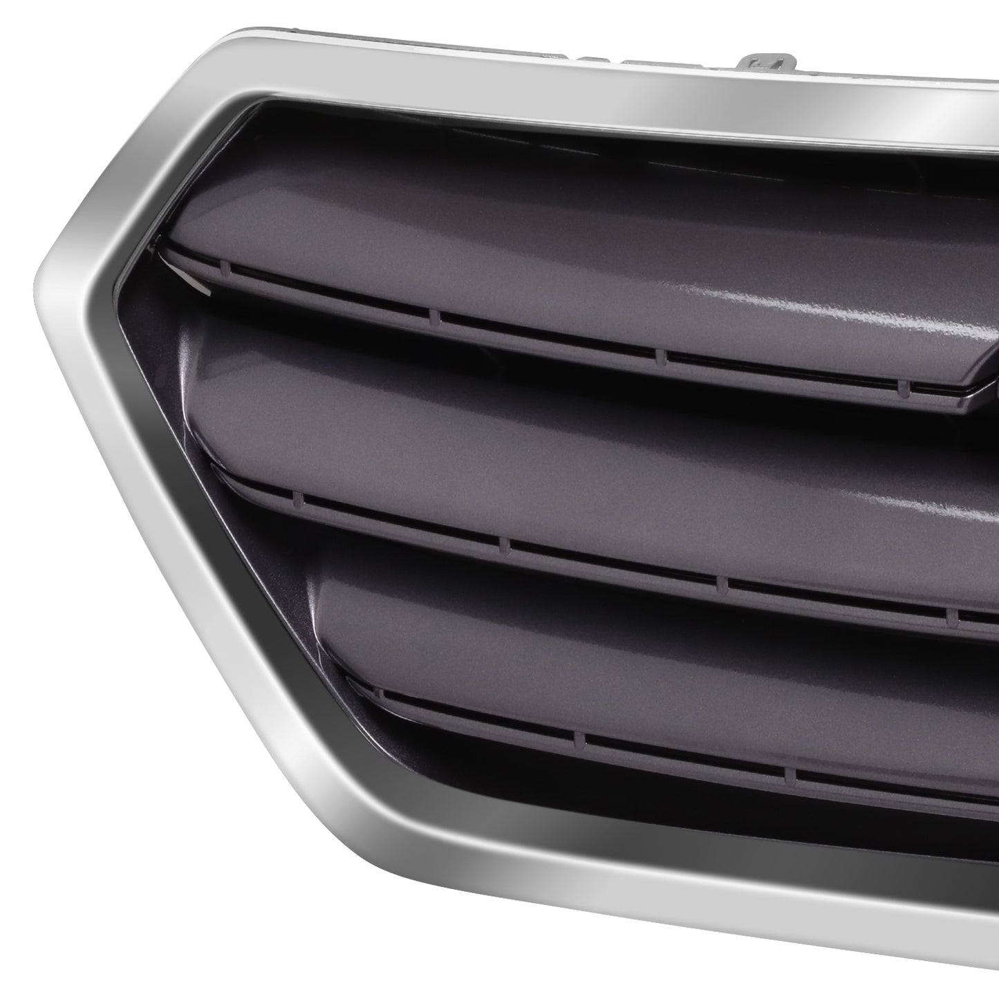 PARRILLA GRILLE - SB LGCY/OTBAK 15-19/ GRILLE ASS'Y 17-17/ PAINTED SILVER GRAY/ W/CHROME MOULDING/ (2.5)(SPORT)(LEGACY)//PARTS.NO,SU1200178//OEM NO,91121AL10A