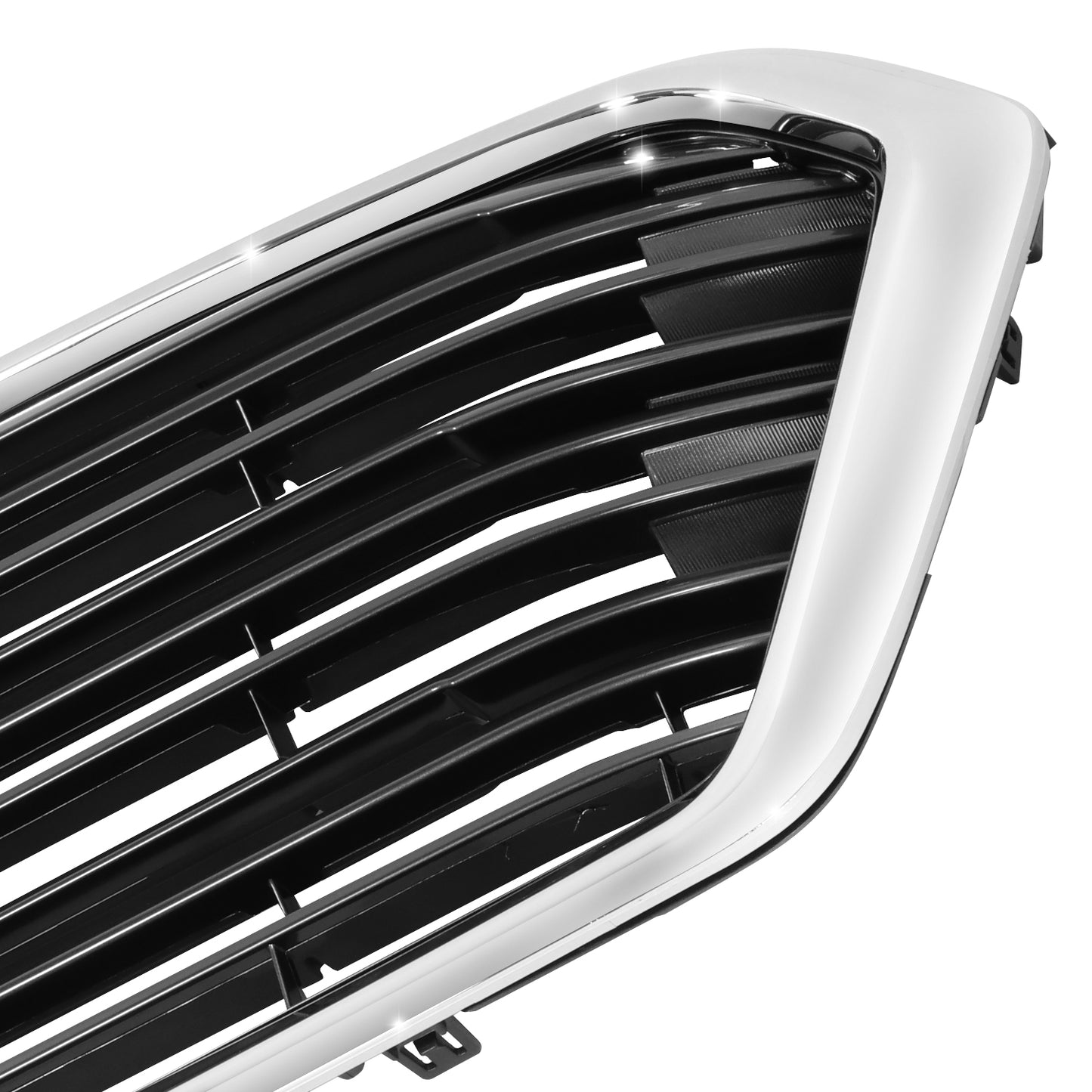PARRILLA GRILLE - SB ACENT 19-21/ GRILLE ASS'Y/ PAINTED SILVER GRAY/ W/CHROME FRAME/ (W/O VIEW CAMERA H.)//PARTS.NO,SU1200182//OEM NO,91121XC00A