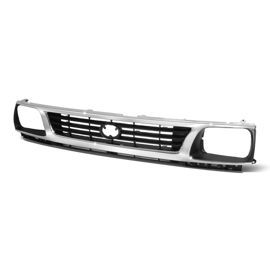 PARRILLA GRILLE - TY TACMA '95-'00/ GRILLE ASS'Y '95-'96/ CHROME/BLACK (2WD)//PARTS.NO,TO1200193//OEM NO,5310035300