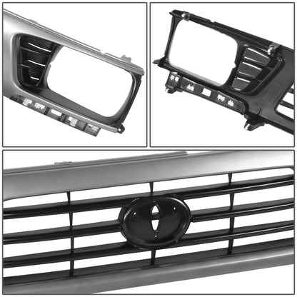 PARRILLA GRILLE - TY TACMA '95-'00/ GRILLE ASS'Y 95-97/ SILVER/GRAY/BLACK (4WD)//PARTS.NO,TO1200198//OEM NO,5310035310
