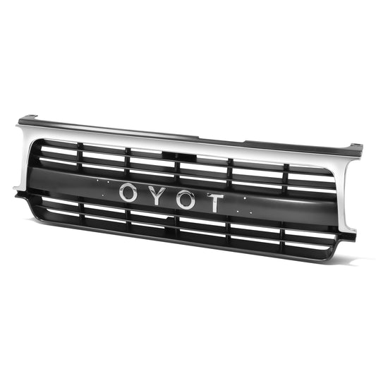 PARRILLA GRILLE - TY LD-CRUSR '91-'97(FJ80)/ GRILLE ASS'Y 91-94/ CHROME DARK ARGENT//PARTS.NO,TO1200206//OEM NO,5311160070