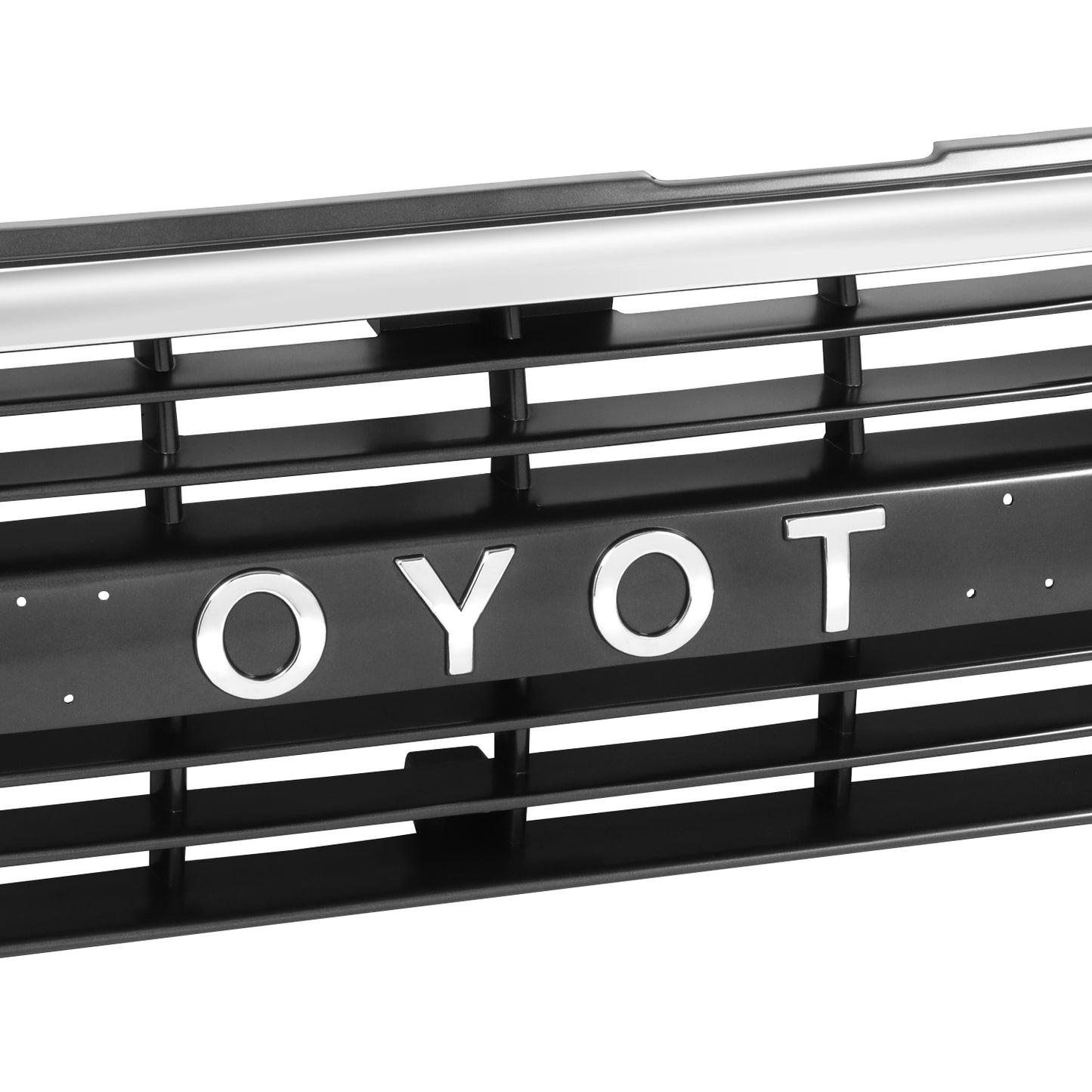 PARRILLA GRILLE - TY LD-CRUSR '91-'97(FJ80)/ GRILLE ASS'Y 91-94/ CHROME DARK ARGENT//PARTS.NO,TO1200206//OEM NO,5311160070