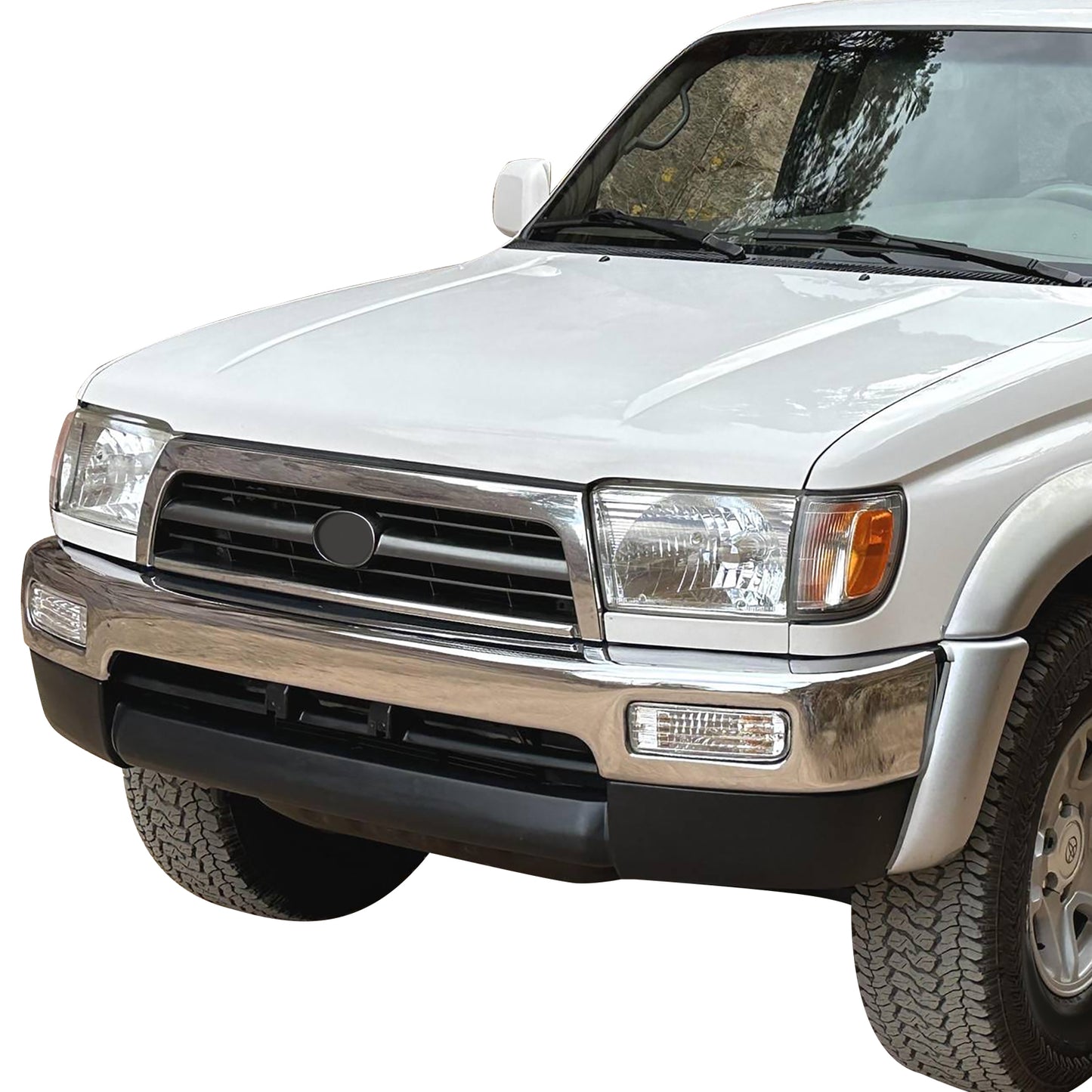 PARRILLA GRILLE - TY 4 RUNR 96-02/ GRILLE ASS'Y 99-00/ CHROME/SILVER/BLACK//PARTS.NO,TO1200228//OEM NO,5311135460