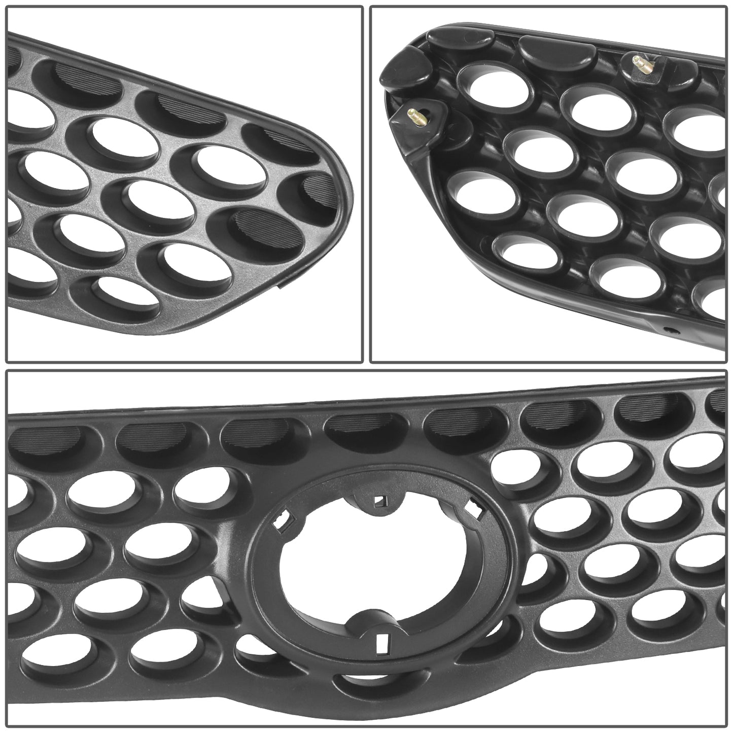 PARRILLA GRILLE - TY MATRX '03-'08/ GRILLE ASS'Y 03-04/ MAT-BLACK/ W/BRACKET//PARTS.NO,TO1200256//OEM NO,5310102070