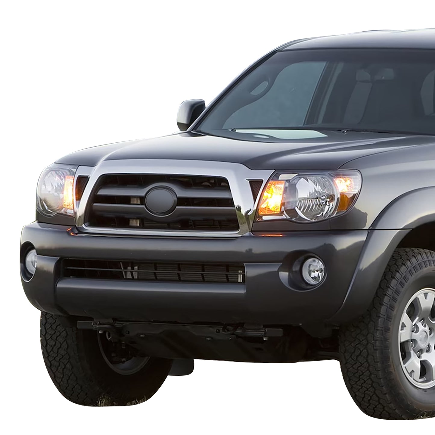 PARRILLA GRILLE - TY TACMA '05-'11/ GRILLE ASS'Y/ MAT-BLACK W/CHROME FRAME/ (W/O SR5)//PARTS.NO,TO1200268//OEM NO,5310004360