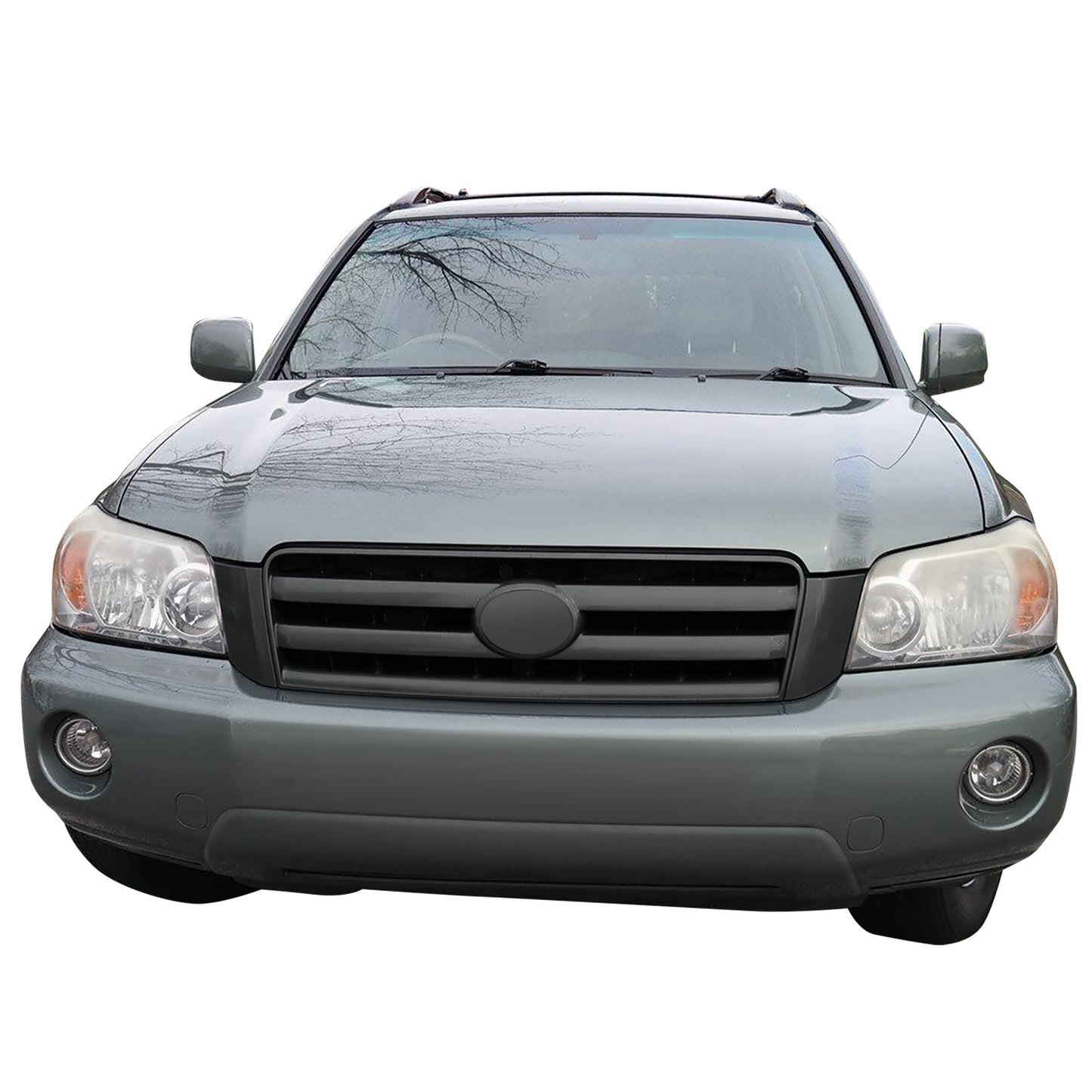 PARRILLA GRILLE - TY HILANDR '01-'07/ GRILLE ASS'Y 04-07/ MAT-BLACK/ (CODE 202)//PARTS.NO,TO1200275//OEM NO,5310148100C0
