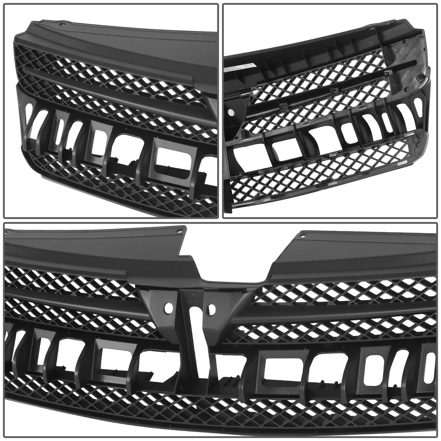 PARRILLA GRILLE - TY SIENA '04-'05/'06-'10/ GRILLE ASS'Y '04-'05/ PAINTED BLACK/ W/O CHROME INSERT//PARTS.NO,TO1200276//OEM NO,53111AE010