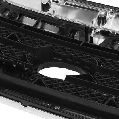 PARRILLA GRILLE - TY TUNDR '07-'13/ GRILLE ASS'Y 07-09/ MAT-BLACK W/CHROME FRAME