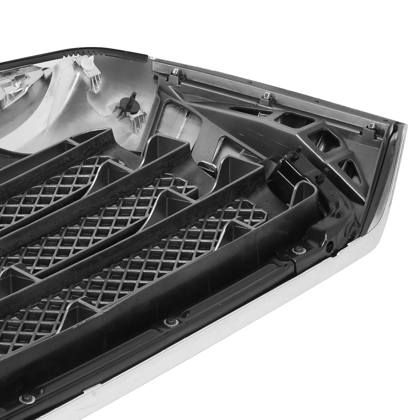 PARRILLA GRILLE - TY TUNDR '07-'13/ GRILLE ASS'Y 07-09/ SILVER-GRAY W/CHROME FRAME/ (LIMITED)