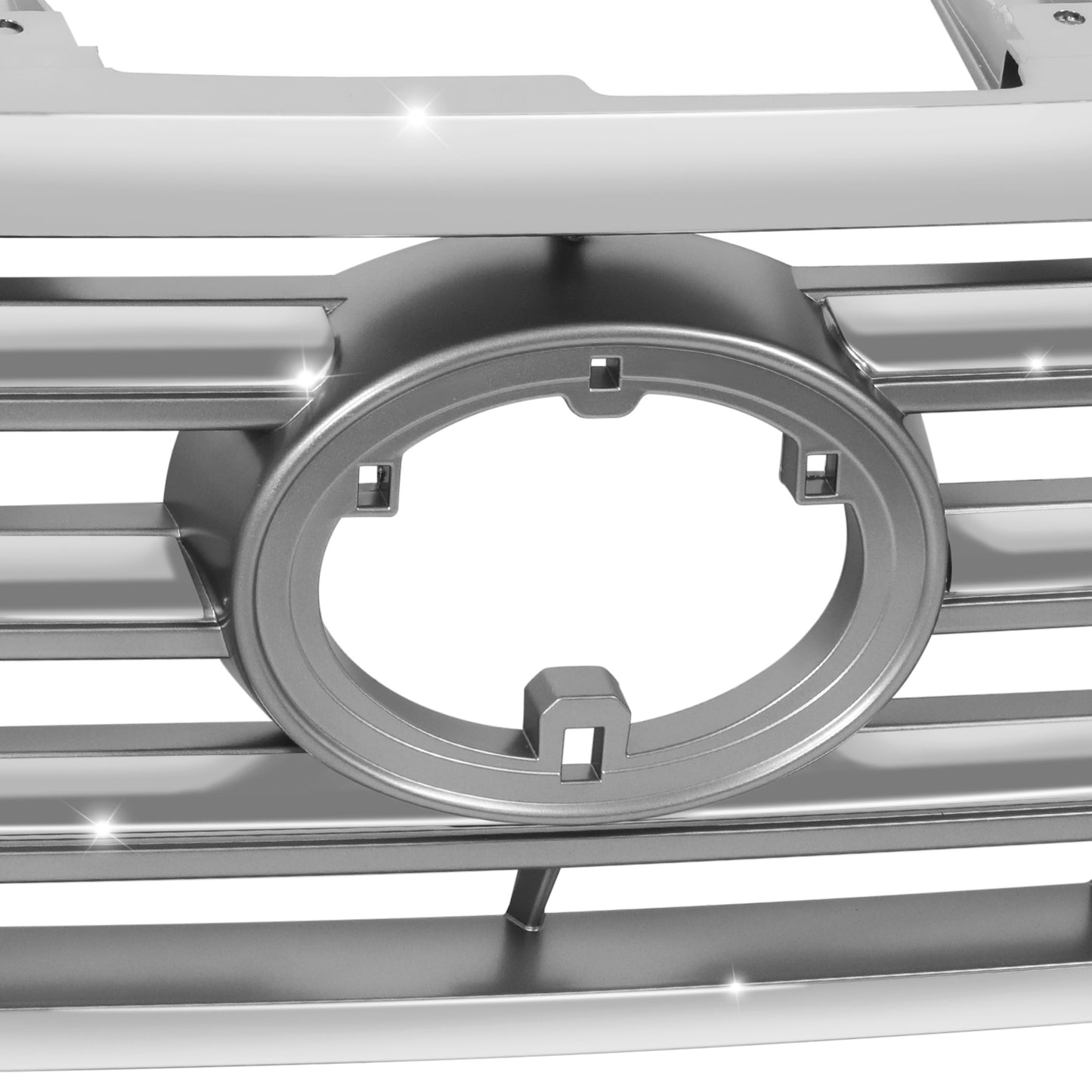 PARRILLA GRILLE - TY HILANDR '08-'10/ GRILLE ASS'Y/ CHROME SILVER-GRAY/ W/SMOKE BLACK (SPORT)//PARTS.NO,TO1200308//OEM NO,5310148170