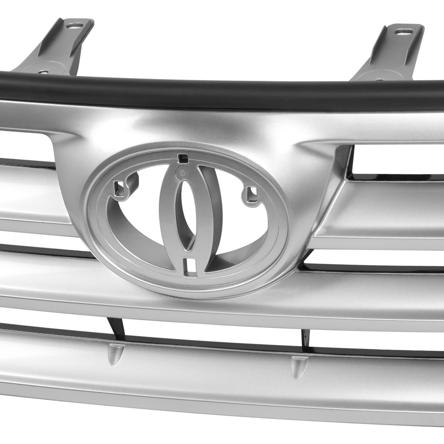 PARRILLA GRILLE - TY HILANDR '11-'13/ GRILLE ASS'Y/ PAINTED SILVER/BLACK//PARTS.NO,TO1200346//OEM NO,531010E020