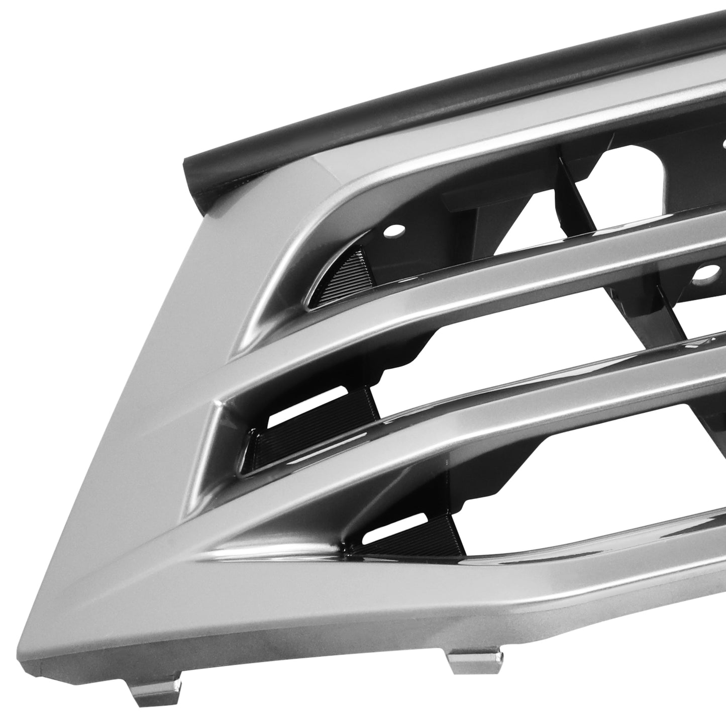 PARRILLA GRILLE - TY HILANDR '11-'13/ GRILLE ASS'Y/ PAINTED SILVER/BLACK//PARTS.NO,TO1200346//OEM NO,531010E020