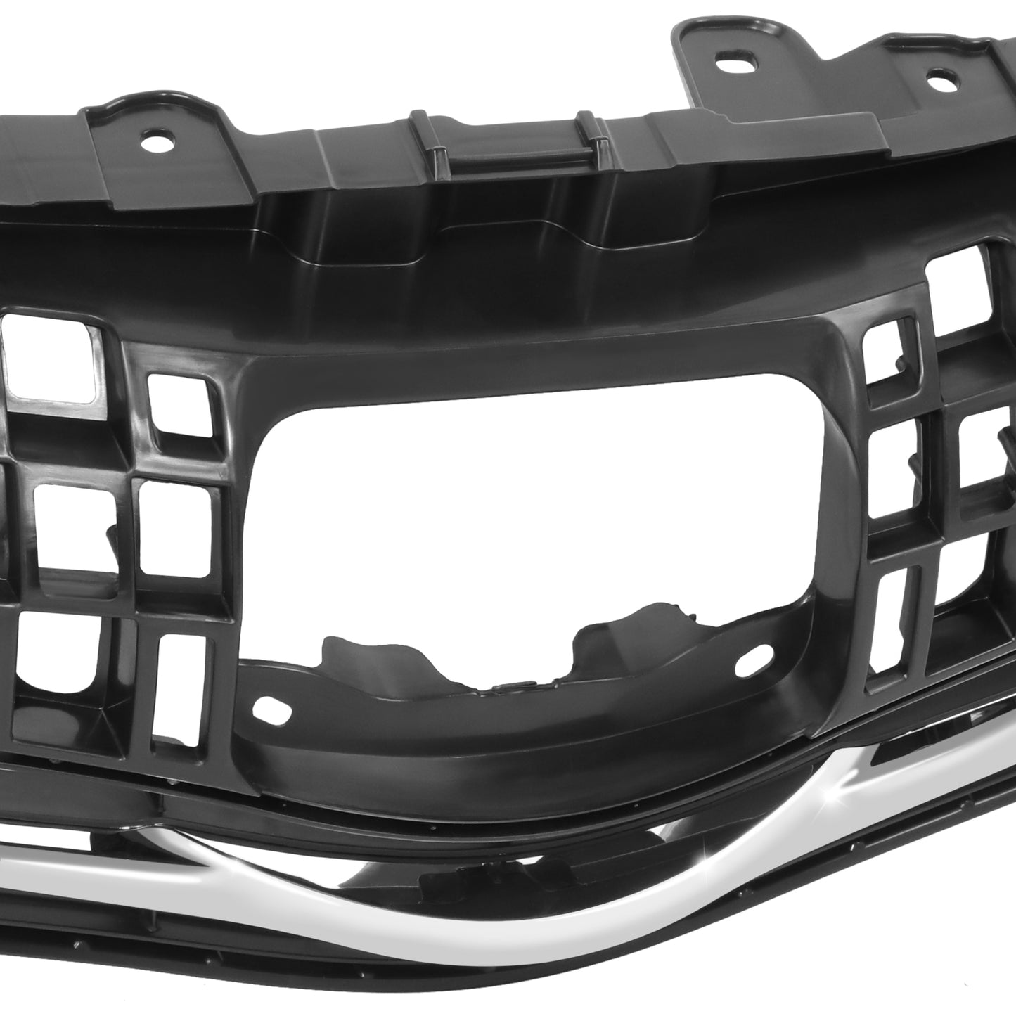 PARRILLA GRILLE - TY PRIS-V '12-'14/'15-'18/ GRILLE ASS'Y 12-14/ MAT-DARK GRAY/ W/CHROME MOULDING//PARTS.NO,TO1200348//OEM NO,5310147010