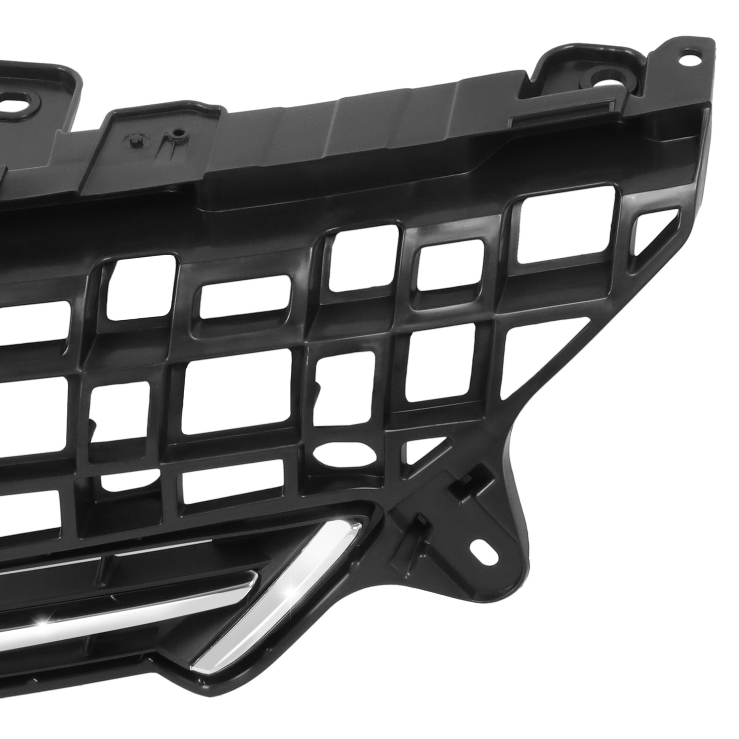 PARRILLA GRILLE - TY PRIS-V '12-'14/'15-'18/ GRILLE ASS'Y 12-14/ MAT-DARK GRAY/ W/CHROME MOULDING//PARTS.NO,TO1200348//OEM NO,5310147010