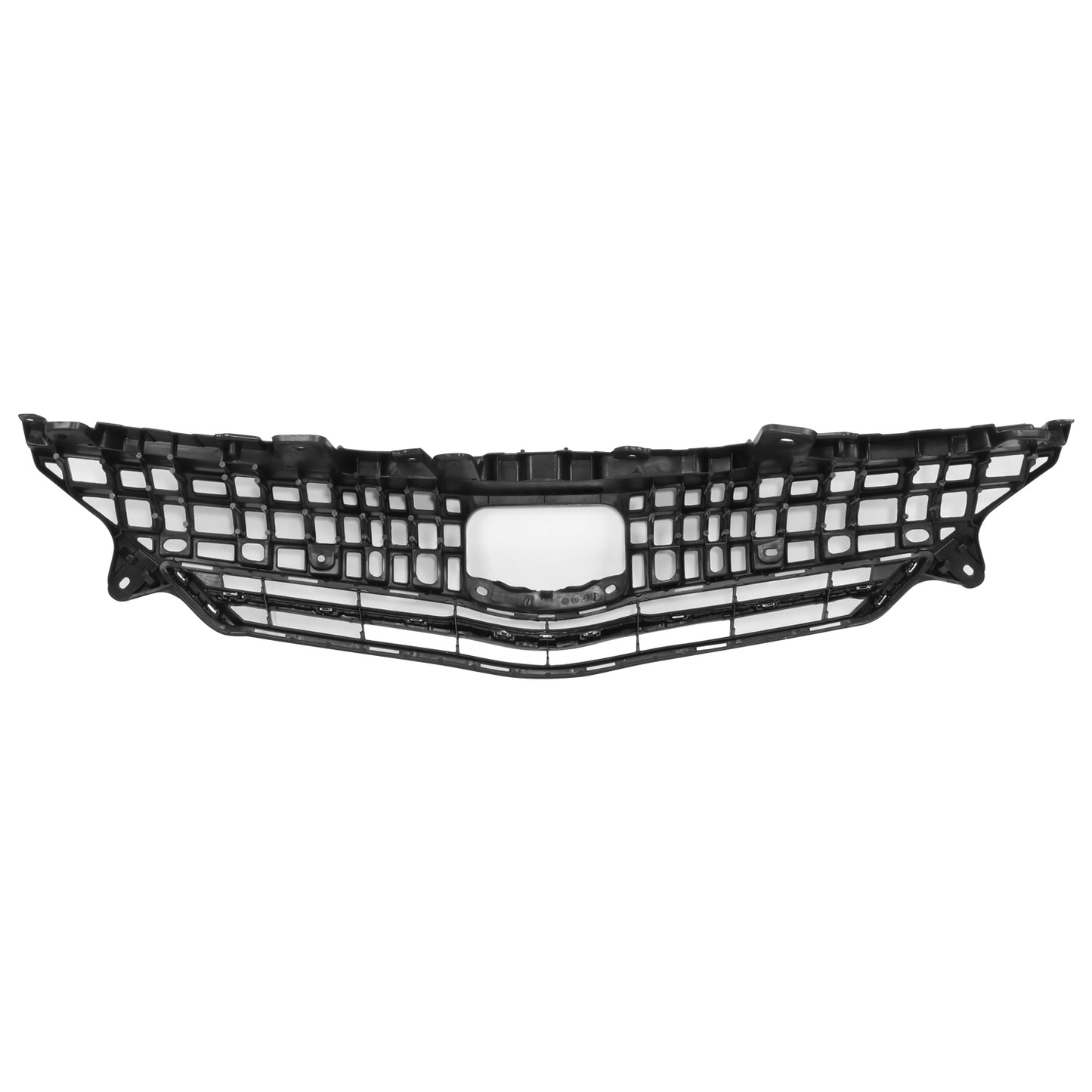 PARRILLA GRILLE - TY PRIS-V '12-'14/'15-'18/ GRILLE ASS'Y 12-14/ MAT-DARK GRAY/ W/CHROME MOULDING//PARTS.NO,TO1200348//OEM NO,5310147010