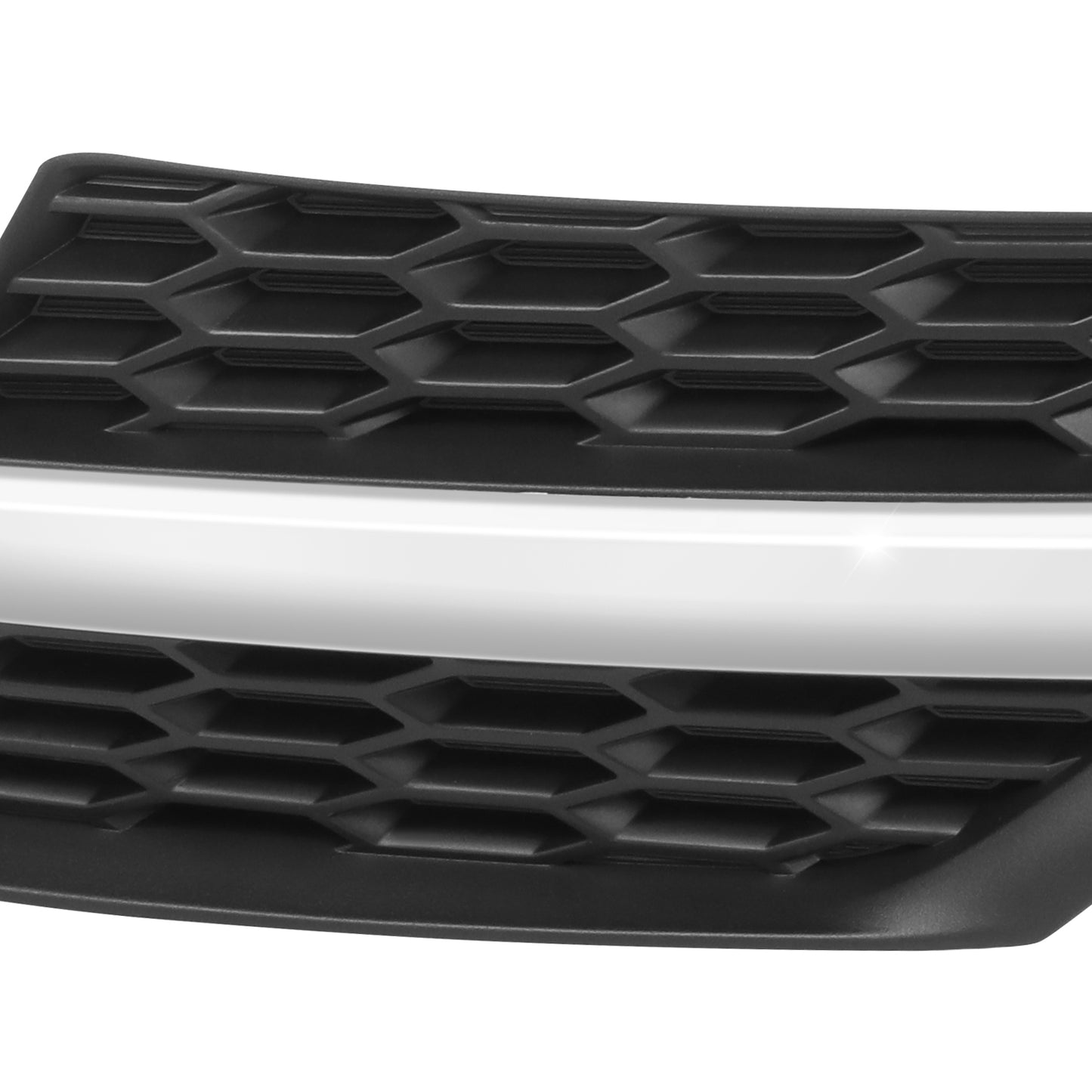 PARRILLA GRILLE - TY RV4 '13-'15/'16-'18/ GRILLE ASS'Y SIDE LH 13-15/ MAT-BLACK W/CHROME MOULDING//PARTS.NO,TO1200360//OEM NO,531060R010