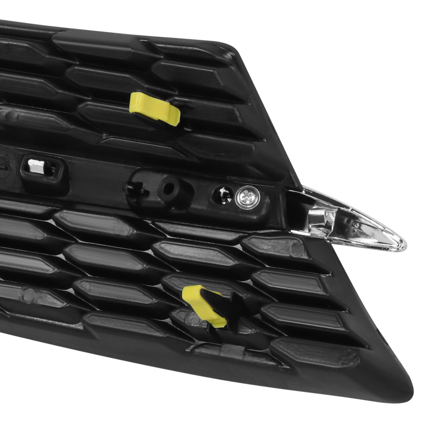PARRILLA GRILLE - TY RV4 '13-'15/'16-'18/ GRILLE ASS'Y SIDE LH 13-15/ MAT-BLACK W/CHROME MOULDING//PARTS.NO,TO1200360//OEM NO,531060R010