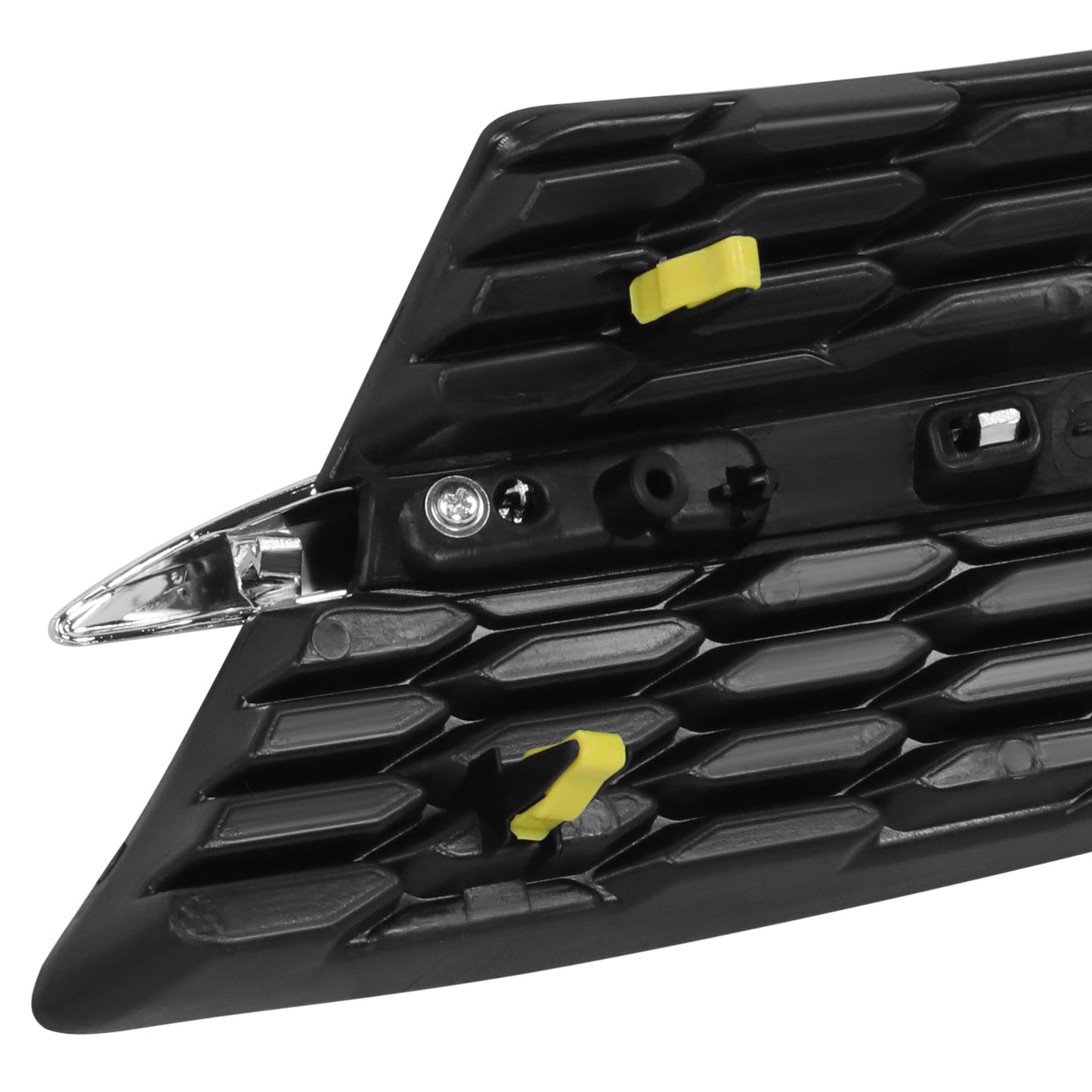 PARRILLA GRILLE - TY RV4 '13-'15/'16-'18/ GRILLE ASS'Y SIDE RH 13-15/ MAT-BLACK W/CHROME MOULDING//PARTS.NO,TO1200361//OEM NO,531050R010