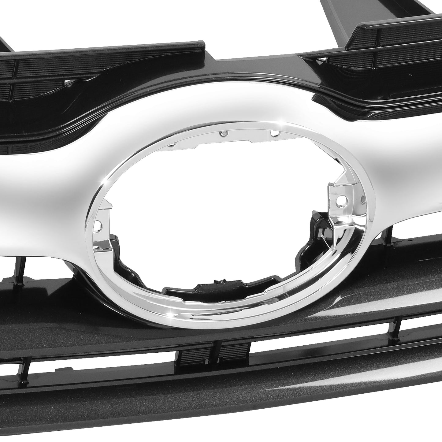 PARRILLA GRILLE - TY HILANDR '14-'16/'17-'19/ GRILLE ASS'Y 14-16/ PAINTED BLACK W/CHROME MLDG//PARTS.NO,TO1200371//OEM NO,531010E170