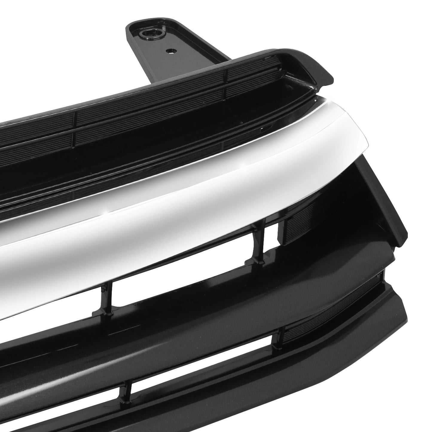 PARRILLA GRILLE - TY HILANDR '14-'16/'17-'19/ GRILLE ASS'Y 14-16/ PAINTED BLACK W/CHROME MLDG//PARTS.NO,TO1200371//OEM NO,531010E170