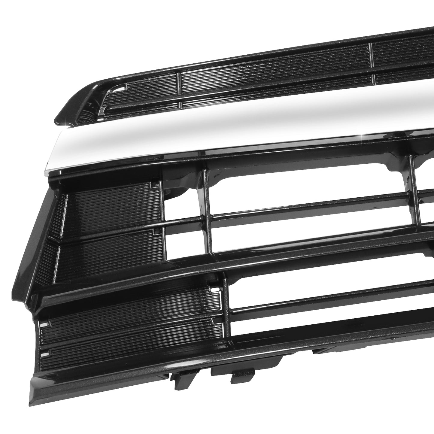 PARRILLA GRILLE - TY HILANDR '14-'16/'17-'19/ GRILLE ASS'Y 14-16/ PAINTED BLACK W/CHROME MLDG//PARTS.NO,TO1200371//OEM NO,531010E170