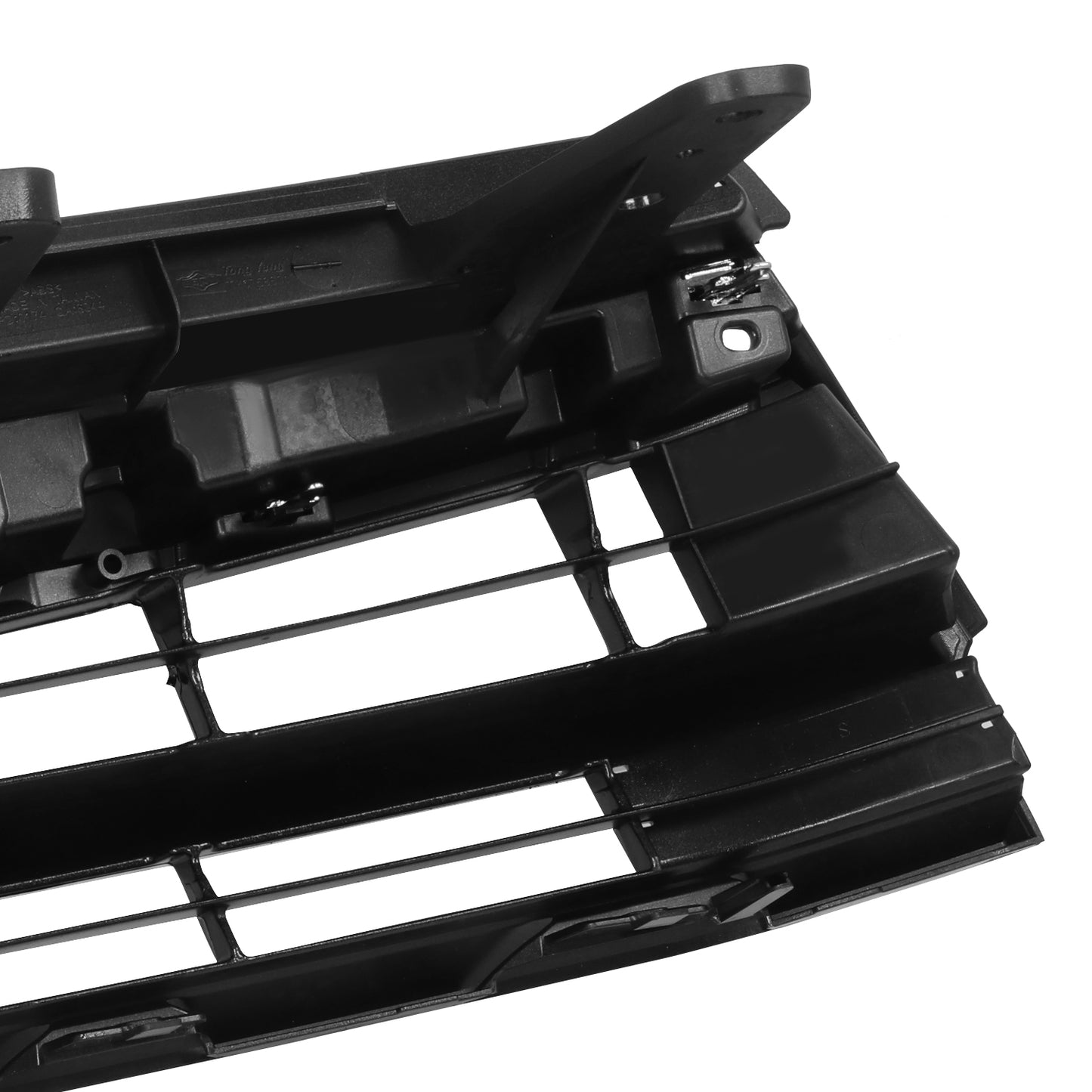 PARRILLA GRILLE - TY HILANDR '14-'16/'17-'19/ GRILLE ASS'Y 14-16/ PAINTED BLACK W/CHROME MLDG//PARTS.NO,TO1200371//OEM NO,531010E170