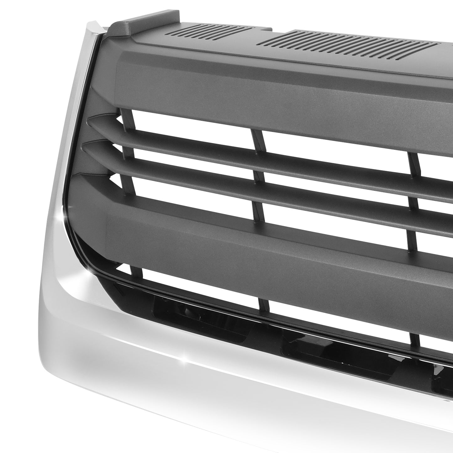 PARRILLA GRILLE - TY TUNDR 14-21/ GRILLE ASS'Y 14-17/ PAINTED GRAY/ W/CHROME MOULDING/ (SR5)