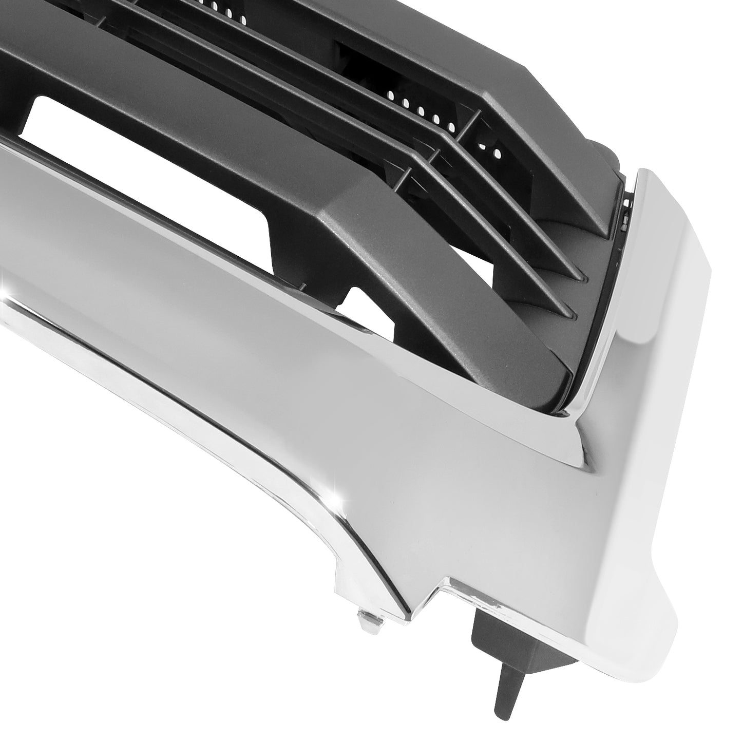 PARRILLA GRILLE - TY TUNDR 14-21/ GRILLE ASS'Y 14-17/ PAINTED GRAY/ W/CHROME MOULDING/ (SR5)